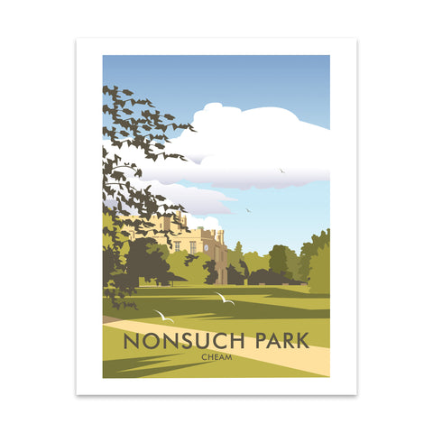 Nonsuch Park, Cheam Art Print