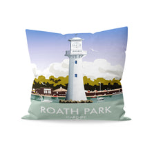 Load image into Gallery viewer, Roath Park, Cardiff Cushion
