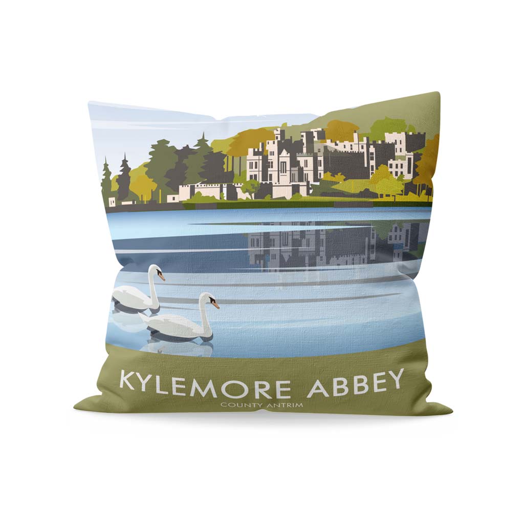 Kylemore Abbey, County Antrim Cushion