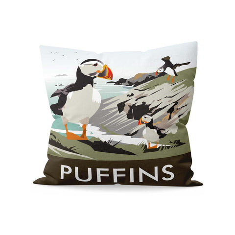 Puffins Cushion