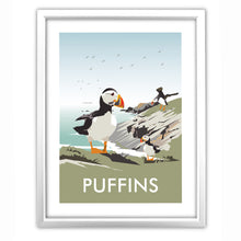 Load image into Gallery viewer, Puffins Art Print
