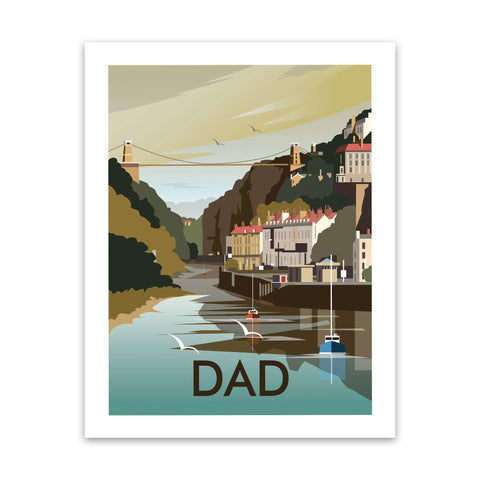 Dad Art Print