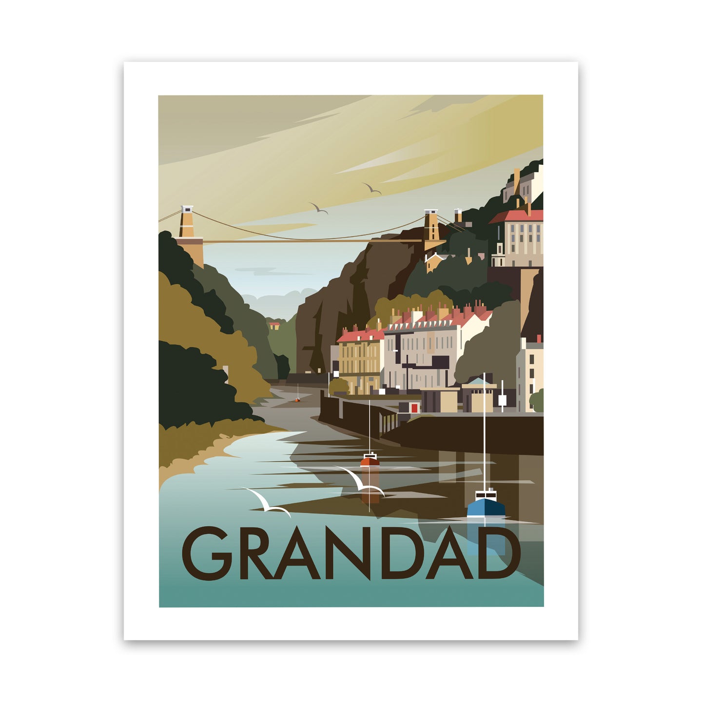 Grandad Art Print