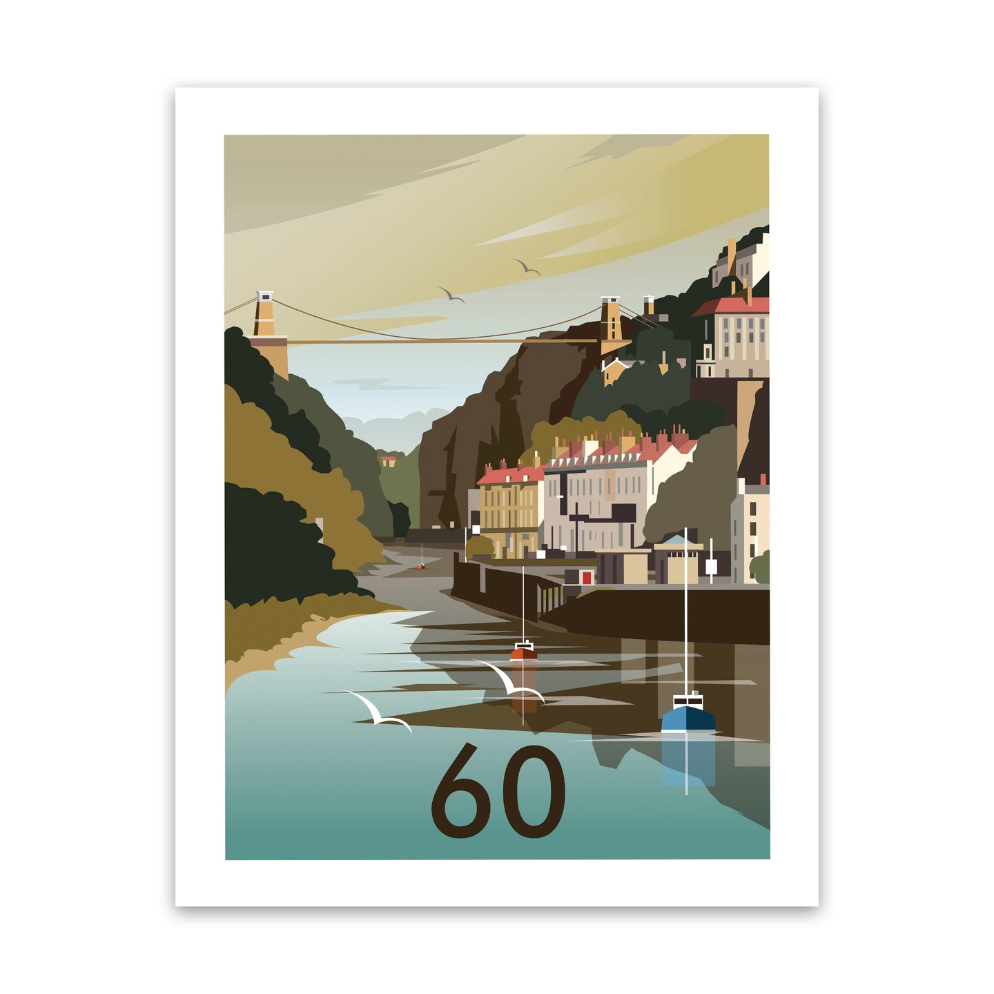 60 Art Print