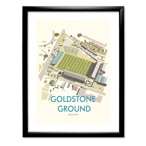 Goldstone Ground, Brighton Art Print