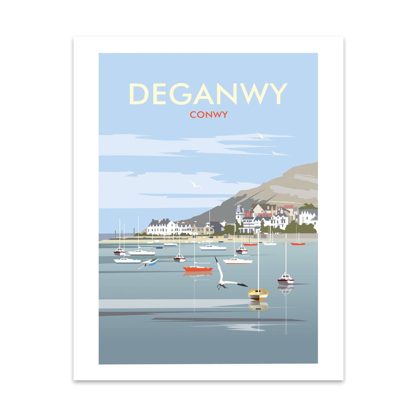 Deganwy, Conwy Art Print