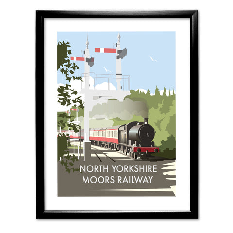 North Yorkshire Moors Railway Art Print