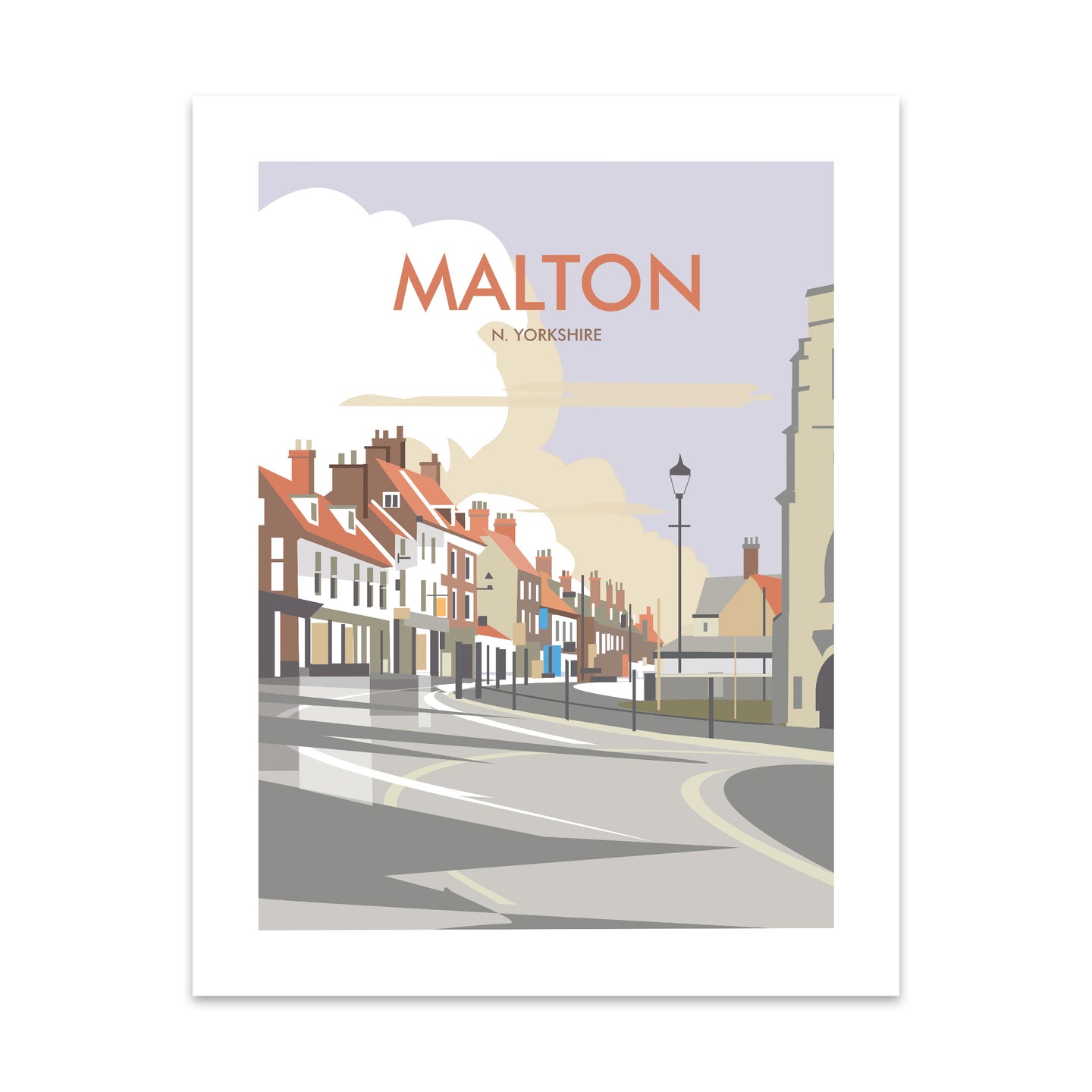 Malton, North Yorkshire Art Print