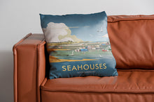 Load image into Gallery viewer, Seahouses, Northumberland Cushion
