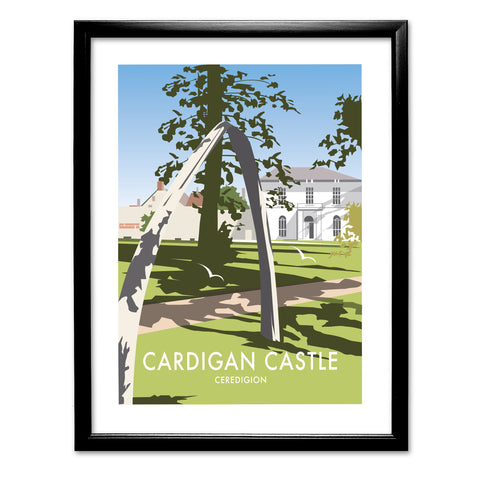 Cardigan Castle, Ceredigion Art Print