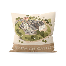 Load image into Gallery viewer, Norwich Castle, Norfolk Cushion
