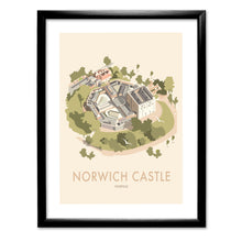 Load image into Gallery viewer, Norwich Castle, Norfolk Art Print
