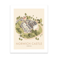 Load image into Gallery viewer, Norwich Castle, Norfolk Art Print
