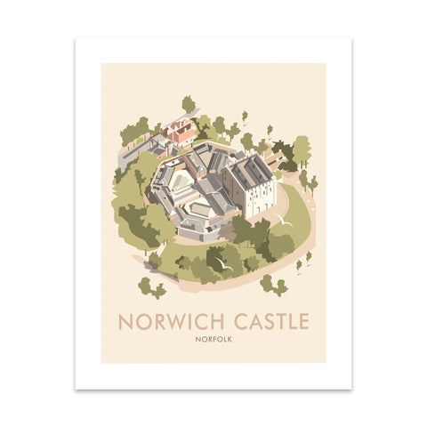 Norwich Castle, Norfolk Art Print