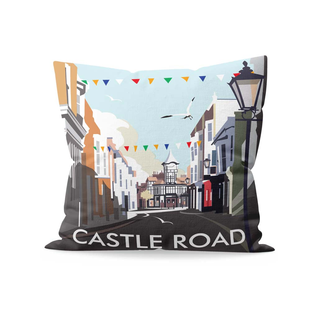Castle Road, Southsea Cushion