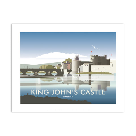King John'S Castle, Limerick Art Print