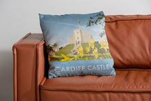 Load image into Gallery viewer, Cardiff Castle Cushion
