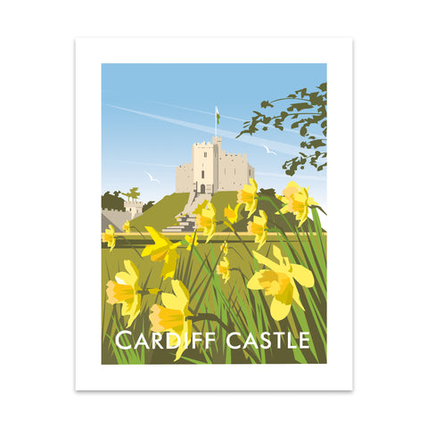 Cardiff Castle Art Print