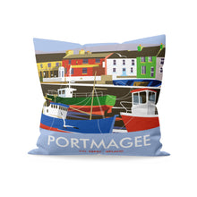 Load image into Gallery viewer, Portmagee, Co. Kerry, Ireland Cushion
