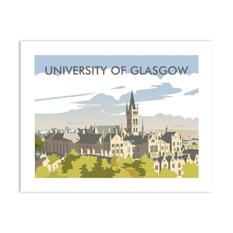 University Of Glasgow Art Print