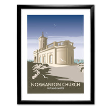 Load image into Gallery viewer, Normanton Church, Rutland Water Art Print
