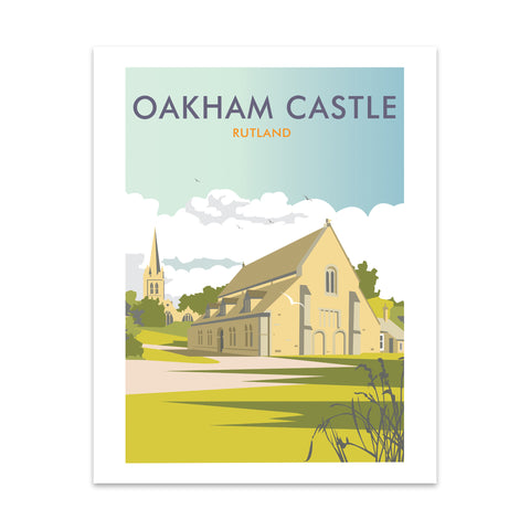 Oakham Castle, Rutland Art Print