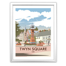 Load image into Gallery viewer, Twyn Square, Usk Art Print
