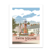 Load image into Gallery viewer, Twyn Square, Usk Art Print
