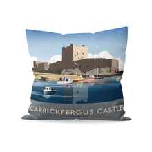 Load image into Gallery viewer, Carrickfergus Castle, County Antrim Cushion
