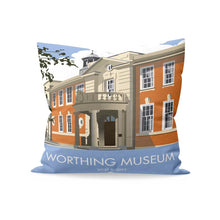 Load image into Gallery viewer, Worthing Museum, West Sussex Cushion
