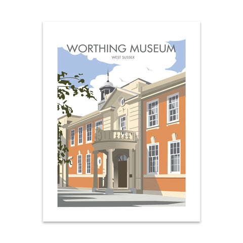 Worthing Museum, West Sussex Art Print
