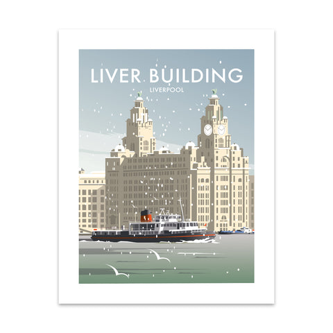 Liver Building, Liverpool Art Print