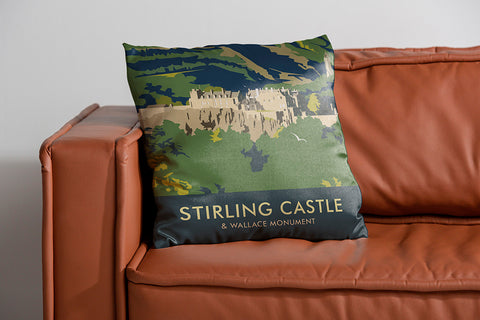 Stirling Castle & Wallace Monument Cushion