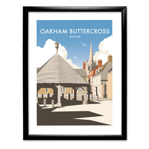 Oakham Buttercross, Rutland Art Print