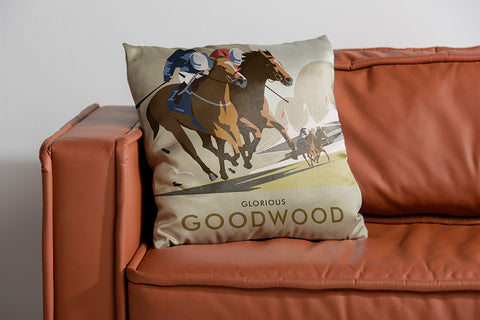 Glorious Goodwood Cushion