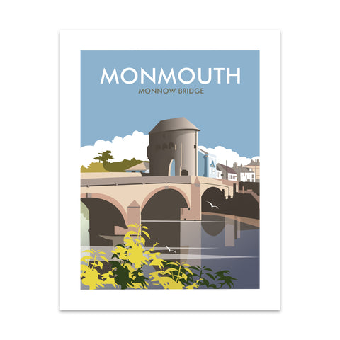 Monmouth, Monnow Bridge Art Print