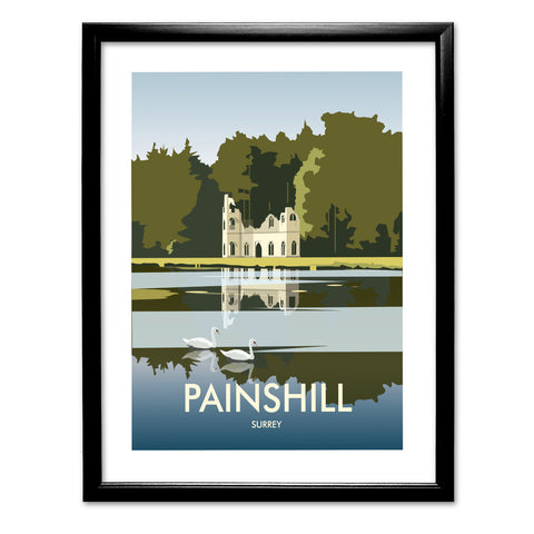Painshill, Surrey Art Print
