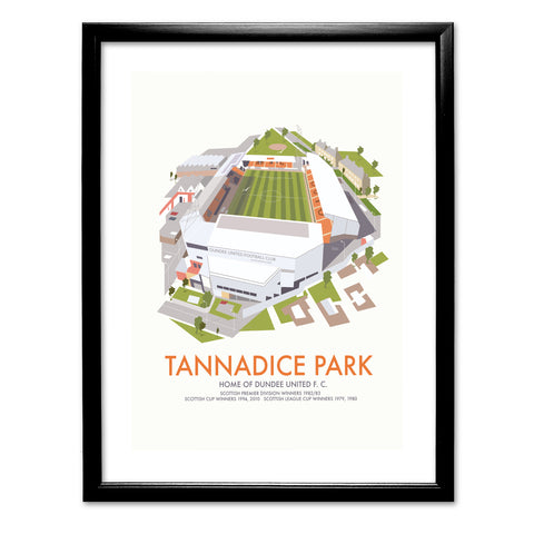 Tannadice Park, Dundee United F. C. Art Print