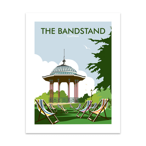 The Bandstand, Clapham Art Print