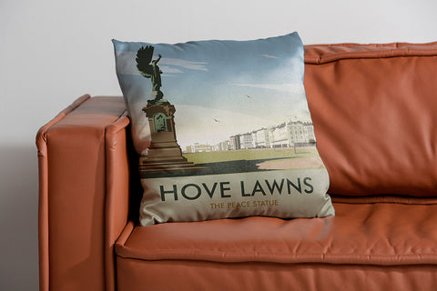 Hove Lawns, The Peace Statue Cushion