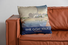 Load image into Gallery viewer, The Goat Walk, Topsham Cushion

