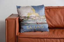 Load image into Gallery viewer, Sailing At Topsham Cushion
