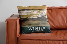 Load image into Gallery viewer, Winter At Topsham Cushion
