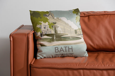 Bath, Great Pultenet Street Cushion