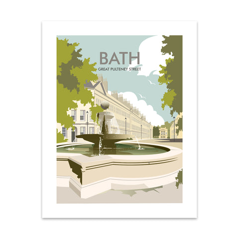 Bath, Great Pultenet Street Art Print