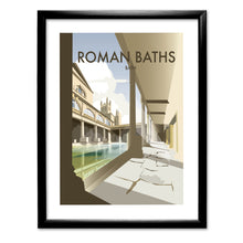 Load image into Gallery viewer, Roman Baths, Bath Art Print
