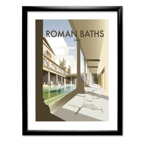 Roman Baths, Bath Art Print