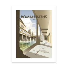 Load image into Gallery viewer, Roman Baths, Bath Art Print
