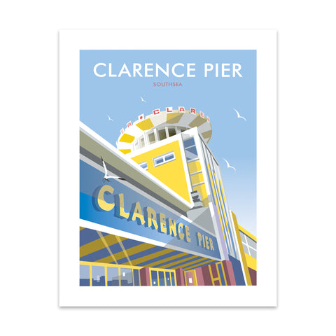 Clarence Pier, Southsea Art Print