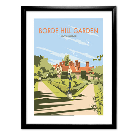 Borde Hill Garden, Haywards Heath Art Print